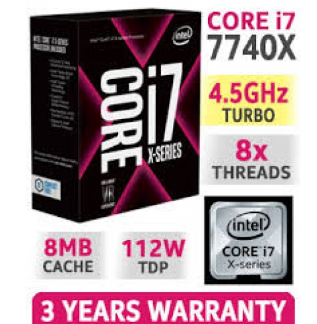CPU Core I7-7740X (4.30GHz)